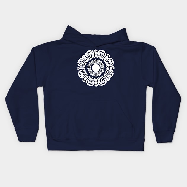 Order of the White Lotus Kids Hoodie by Cattoc_C